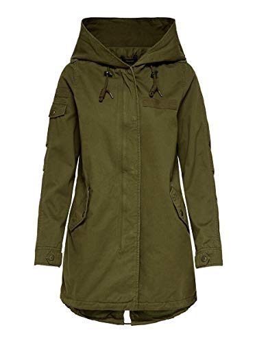 ONLY Parka de transición femenina Beech XS