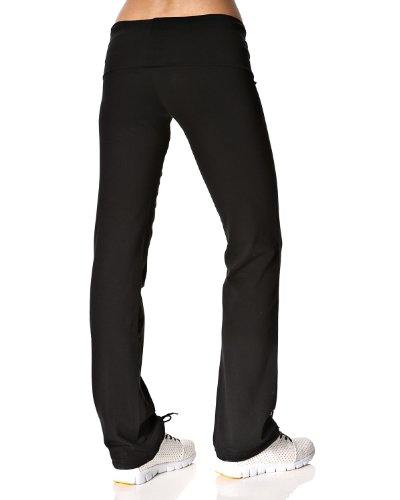 Only Play Lauf Fold Jazz Pants Regular Fit - Pantalones deportivos para mujer, color negro, talla 44 / L