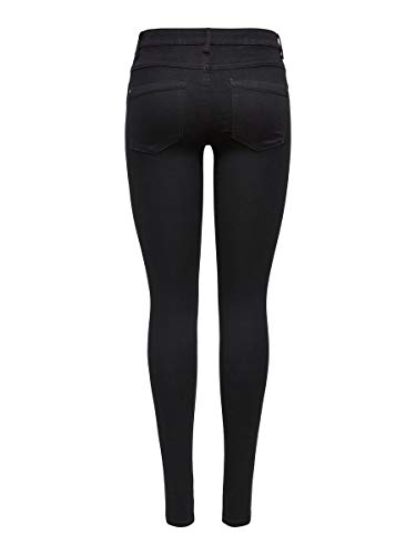 Only Royal Soft Reg Skin, Pantalones Mujer, Negro (Black C-N10), XS/34 (Talla fabricante: XS/34)