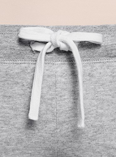 oodji Ultra Mujer Pantalones de Punto con Cordones, Gris, ES 40 / M