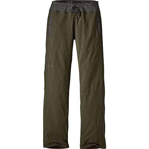 Outdoor Research Zendo - Pantalones Zendo para Mujer, Mujer, 243789, Fatigue, 36