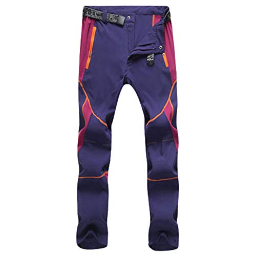 Overdose Pantalones Piratas Hombre Pantalones Outdoor para Hombre Pantalones Multibolsillos con Cintura Elástica hasta La Pantorrilla Pantalon Militar Hombre