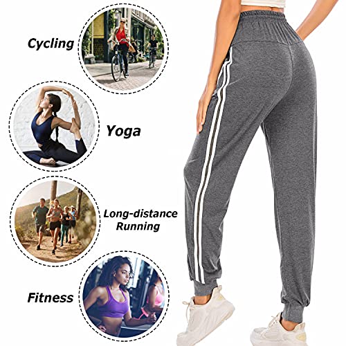 Pantalón Largos Mujer Chándal Deporte para Yoga Running Fitness Jogging Danza Pijama de Interior Grandes Deportivos Casuale