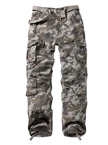 Pantalones cargo de trabajo para hombre con 8 bolsillos, de MUST WAY