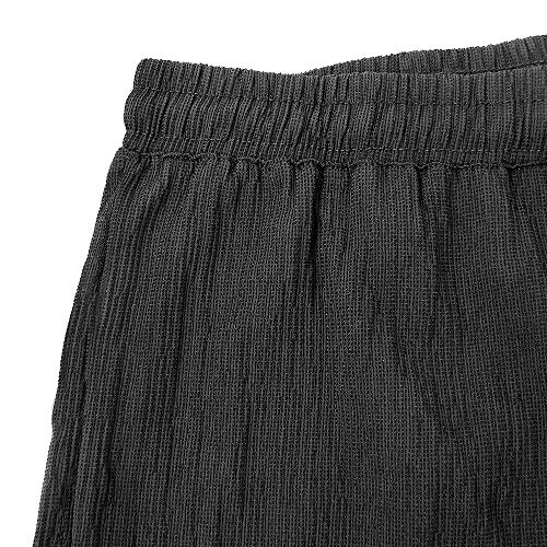 Pantalones cortos de encaje de mujer con cordón elástico en la cintura Pantalones cortos de verano de moda suelta informal