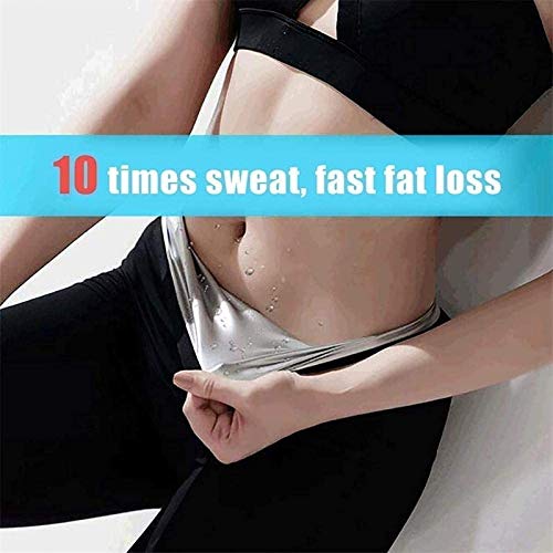 Pantalones Cortos de Sudor Caliente para Mujer, Pantalones Cortos de Neopreno para Sauna para Pérdida de Peso, Traje de Sauna para Entrenamiento, Quemador de Grasa para Los Muslos, Leggings