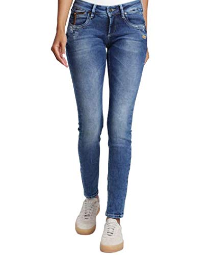 Pantalones vaqueros de corte ajustado Nikita azul 28W x 32L