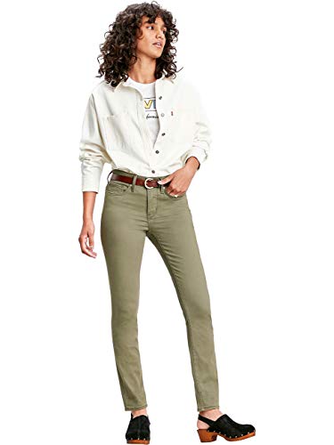 Pantalones vaqueros Levis® 311 Shaping Plus Skinny Fit – Verde – Olive Night W25-W34 54% algodón moldeador Olive Night (0197) 29W x 30L