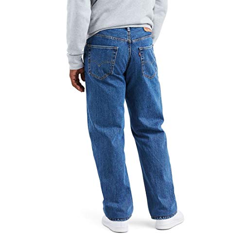 Pantalones vaqueros Levi's 550, para hombre, ajuste ancho, grande y alto - Azul - 54W x 32L