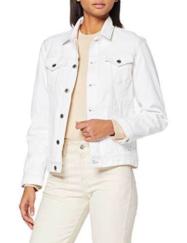 Pepe Jeans BELIFE Jacket Chaqueta, Azul (Denim 000), Small para Mujer