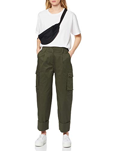 Pepe Jeans Cara Pantalones, Verde (Hunter Green 781), Talla única (Talla del Fabricante: 38) para Mujer