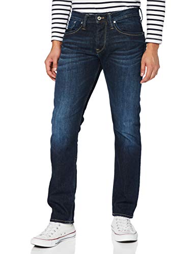 Pepe Jeans Cash Sweat-shirt à capuche, Azul (11Oz Streaky Stretch Dk Z45), 36W / 32L para Hombre