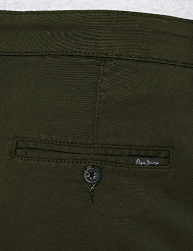 Pepe Jeans Charly Pantalones, Verde (699 After Dark Green), 31W / 30L para Hombre