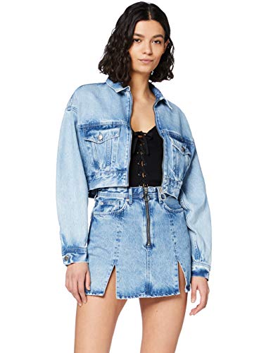 Pepe Jeans Emilia Falda, Azul (Denim 000), X-Small para Mujer