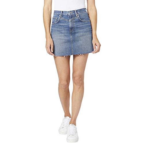 Pepe Jeans -Falda Vaquera PL900877HD3 000 Denim Rachel Skirt- Falda para Mujer/Chica (M)