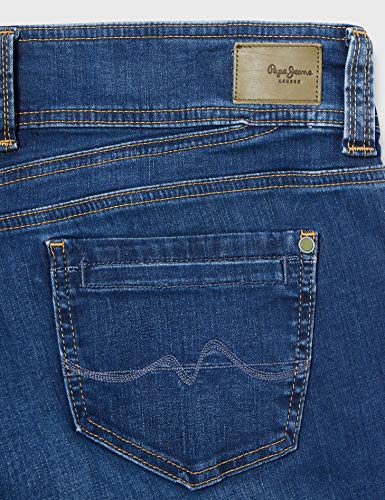 Pepe Jeans Gen Vaqueros, Vintage medium used wash, 33W / 34L para Mujer