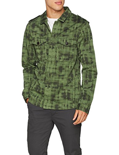 Pepe Jeans Grant Chaqueta, Verde, X-Large para Hombre