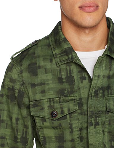 Pepe Jeans Grant Chaqueta, Verde, X-Large para Hombre