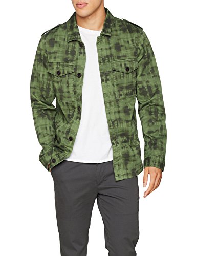 Pepe Jeans Grant Chaqueta, Verde, X-Large para Hombre