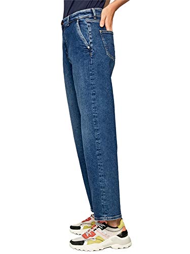 Pepe Jeans Ivory Vaqueros Straight, Azul (Denim 000), W34/L30 (Talla del Fabricante: 34) para Mujer