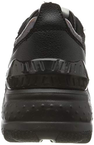 Pepe Jeans London Eccles Black, Zapatillas Mujer, 999black, 39 EU