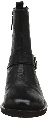 Pepe Jeans London Maddox ESS, Botas Estilo Motero Mujer, Black 999, 39 EU