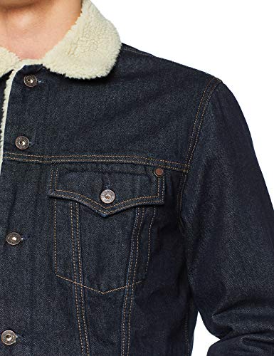 Pepe Jeans Pinner Chaqueta Vaquera, Azul (Raw DLX Denim 000), X-Large para Hombre