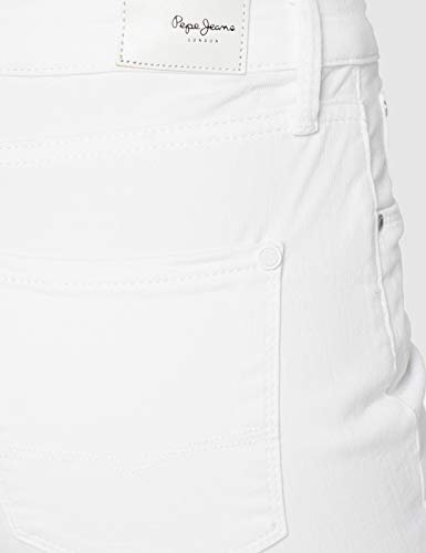 Pepe Jeans Regent Veste, Blanco (Denim D76), 30W / 30L para Mujer