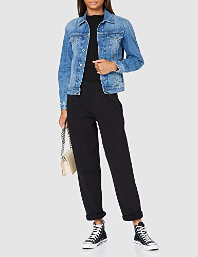 Pepe Jeans Rose Jacket Chaqueta Vaquera, Azul (Denim 000), X-Large para Mujer