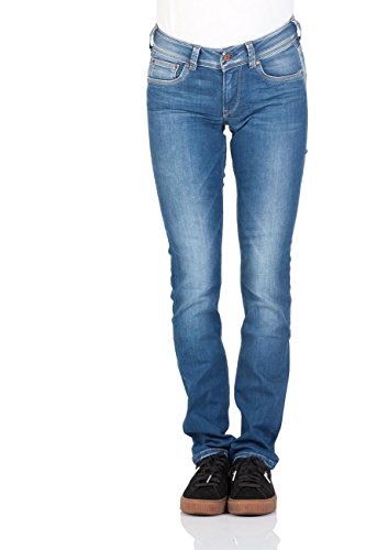 Pepe Jeans Saturn Pl201660 Vaqueros, Azul (10Oz Str 8Dip Royal Dk D45), 26W / 32L para Mujer