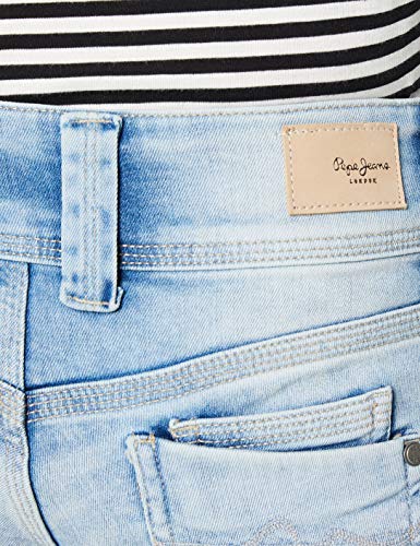 Pepe Jeans Short, Azul (Denim 000), W30 para Mujer