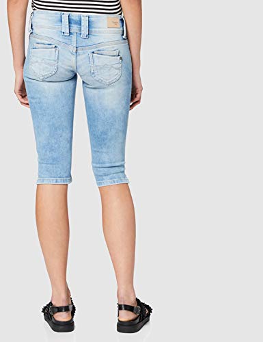 Pepe Jeans Short, Azul (Denim 000), W30 para Mujer