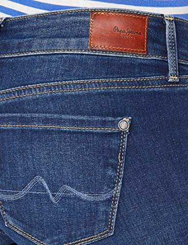 Pepe Jeans Soho Jeans, Azul (Dark Used Worn Z63), 28W / 30L para Mujer
