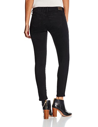 Pepe Jeans Soho Jeans, Negro (Washed Black), 26W / 28L para Mujer