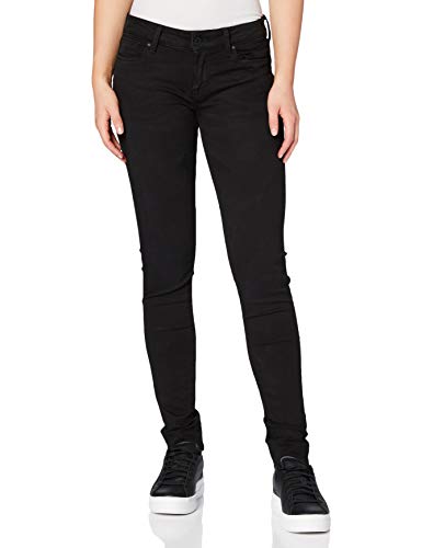 Pepe Jeans Soho Jeans, Negro (Washed Black), 26W / 28L para Mujer