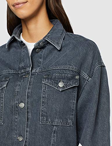 Pepe Jeans Sue Chaqueta Vaquera, Negro (Archive Black Used 000), X-Large para Mujer