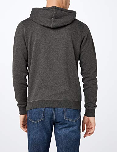 Pepe Jeans Thru Mens PM581155 Sudadera con Capucha, Gris (Dk Grey Marl 963), Large para Hombre