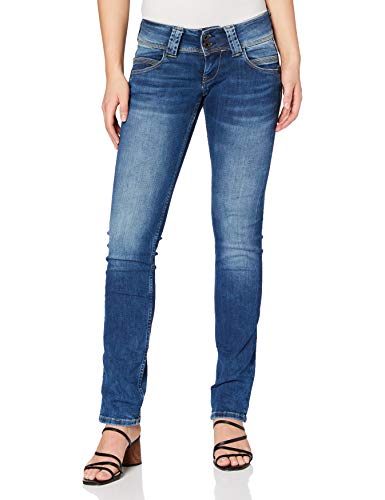 Pepe Jeans Venus Pl200029 T-shirt, Azul (10Oz Authentic Rope Str Med D24), 24W/34L para Mujer
