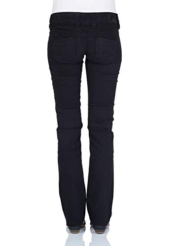 Pepe Jeans Venus PL210006_D Jean, Negro (Black 999), 24W / 32L para Mujer