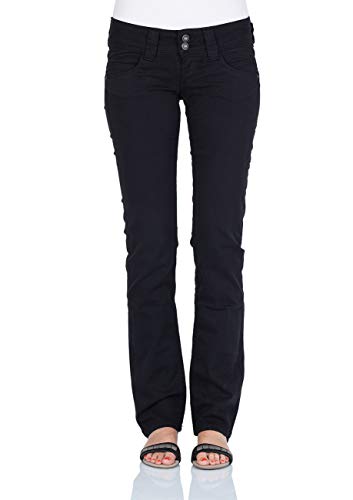 Pepe Jeans Venus PL210006_D Jean, Negro (Black 999), 24W / 32L para Mujer