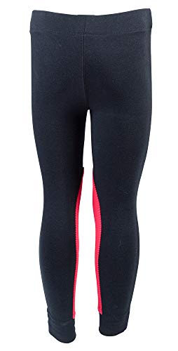 PFIFF 102603 Ella - Leggings de equitación para niña, Color Azul y Rosa 164