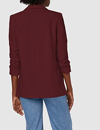 PIECES 17090996 Chaqueta de Traje, Rojo (Port Royale Port Royale), 42 (Talla del Fabricante: Large) para Mujer