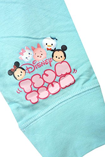 Pijama largo oficial de Disney Tsum Tsum Mickey Eeyore Goofy para niñas, tallas de 4 a 10 años