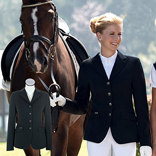 PIKEUR Damen Dressur Sakko ROMINA (elastisch & pflegeleicht), marine, 72