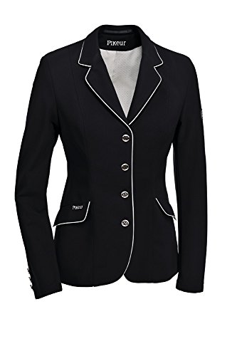 Pikeur Mujer Softshell – Chaqueta de equitación Daisy, 2807black