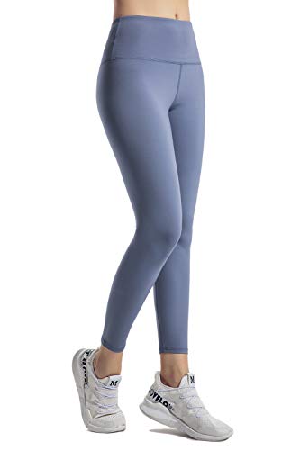 PIZOFF Naked Sensation 7/8 - Mallas deportivas para mujer azul claro S