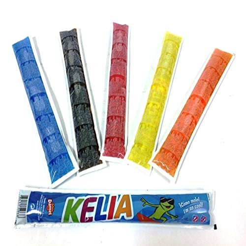 Polo Kelia Para Congelar - 60 Unidades de 105 ml - Sabores Surtidos