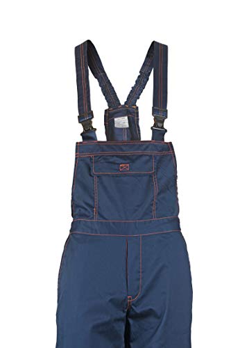 Primo - Pantalones con Peto de Trabajo para Hombre - Azul 52
