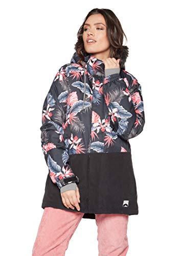 Protest Mixedup Chaqueta Esquí/Snow, Mujer, Grunge, XS/34