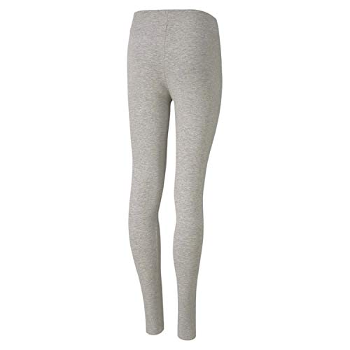 PUMA Alpha Leggings G Mallas Deporte, Niñas, Light Gray Heather, 176